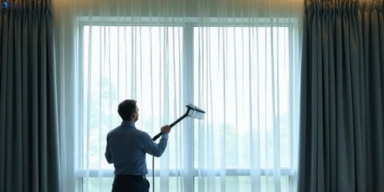 Commercial drapes cleaning service karana-downs hotels offices